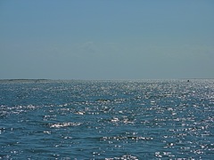 Sky and Ocean Merge in the Inlet
