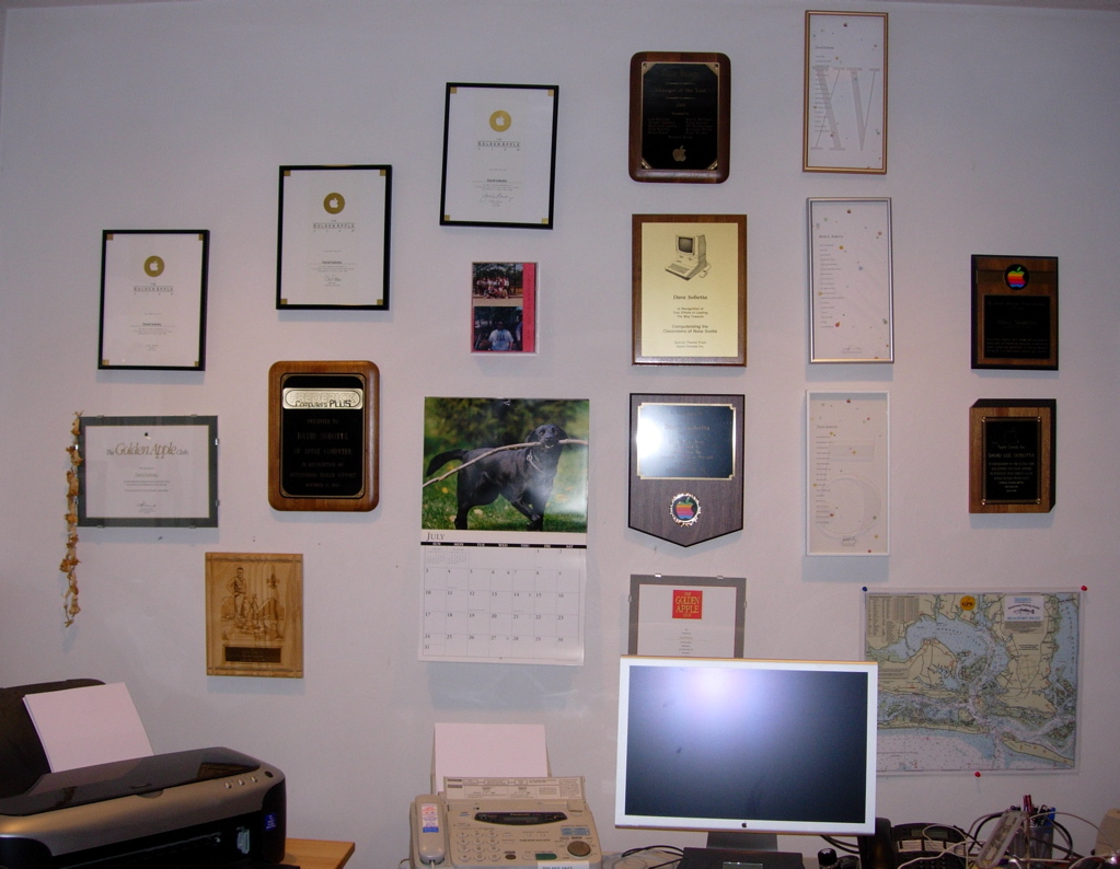 Awards Wall